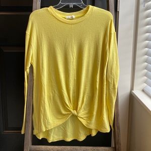 Yellow long sleeve